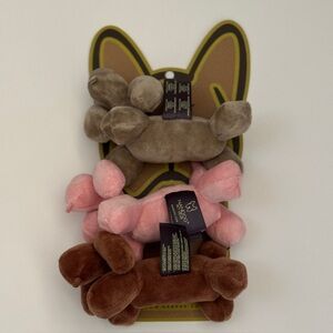 NEW Dog Toys “Mini” Plush “Balloon Dogs” for Small Pets Squeak Crinkle | NANDOG